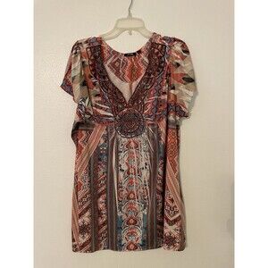 Apt 9 2XL Women's Blouse Brown